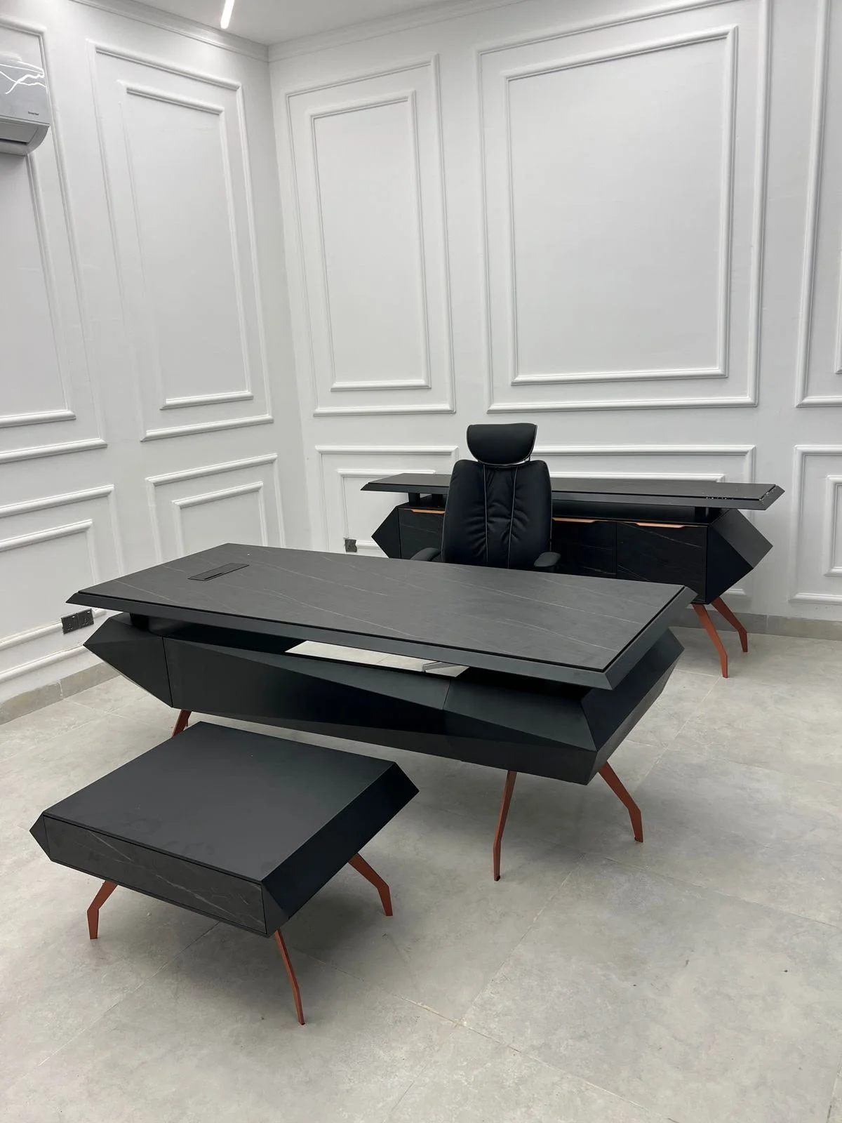 سێتی مێزی ئۆفیسی ئۆریگامی دیزاین - Bakhtyar Furniture